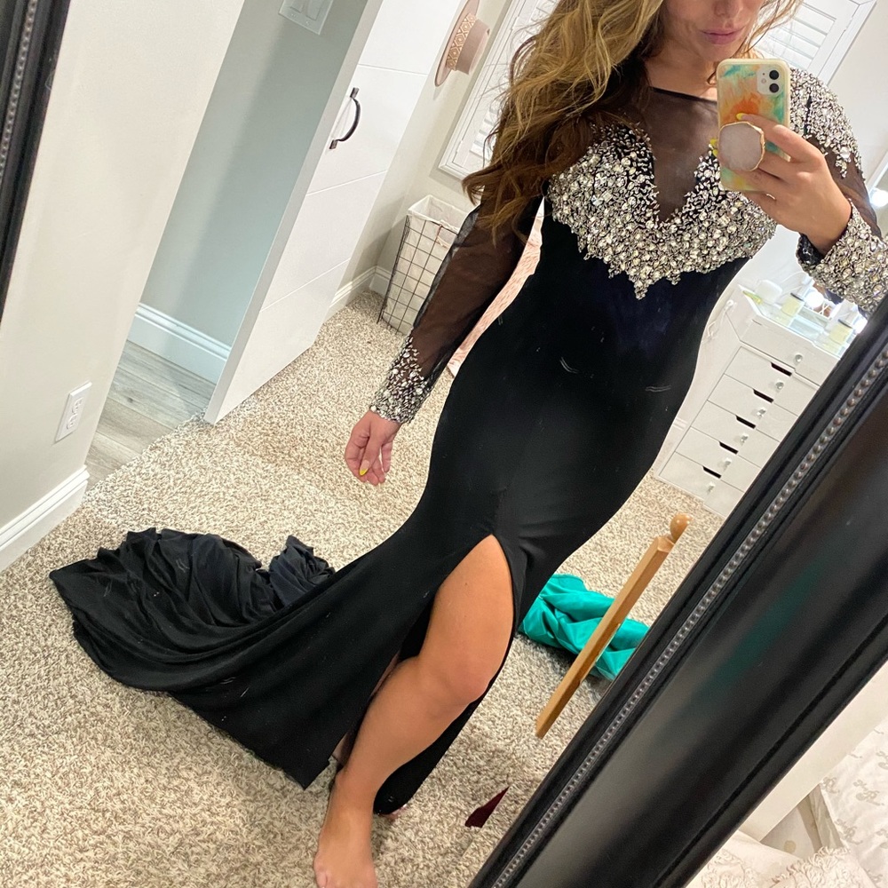 Black Premium Evening Gown